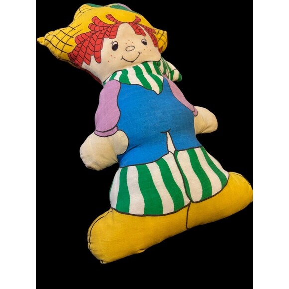 Vintage Homemade Huckleberry Pillow Doll Strawberry Shortcake 18.5” - Picture 5 of 7